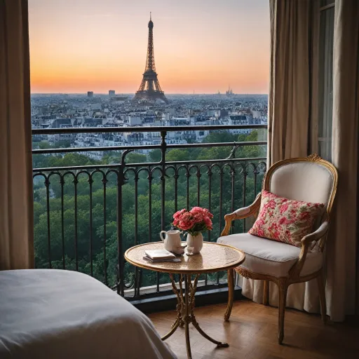 Experience Parisian elegance: booking a hotel room with balcony in Paris for exceptional views