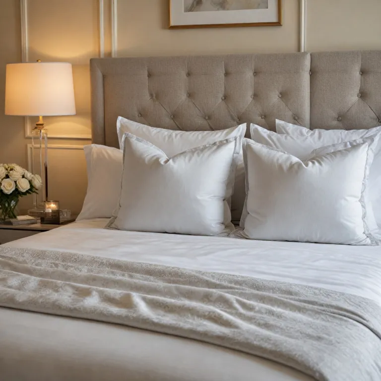 What pillows do hotels use to create a five star sleep experience
