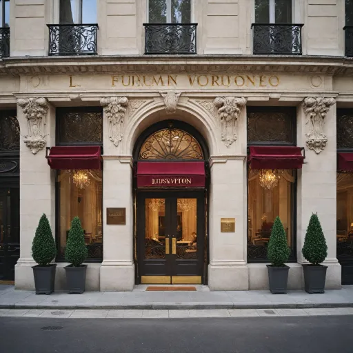 Where is the Louis Vuitton hotel in Paris and what can guests expect